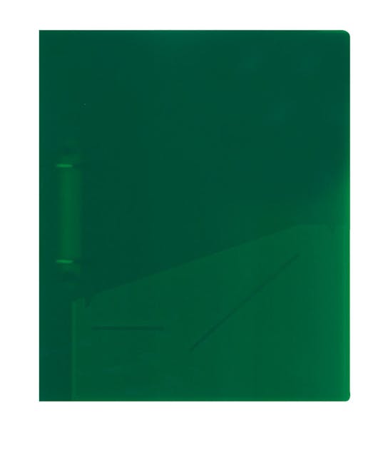 TYPOTRUST - Ντοσίε PP Πλαστικό D 2 Τρύπες Πράσινο 3CM Ράχη  FP15123-04