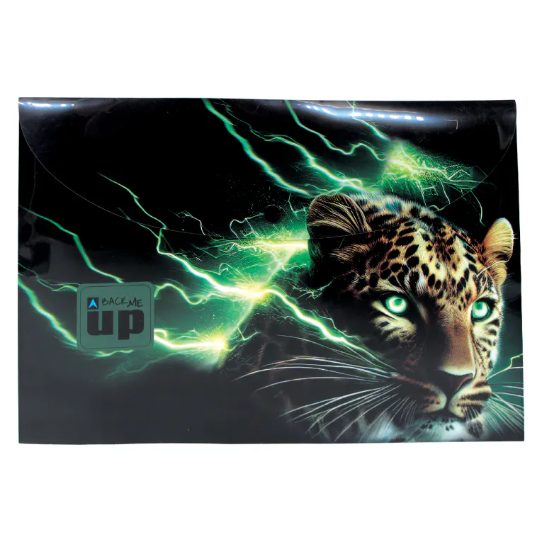 GIM - A4 Πλαστικός Φάκελος PP με Κουμπί THUNDER CAT PP BACK ME UP 357-46580