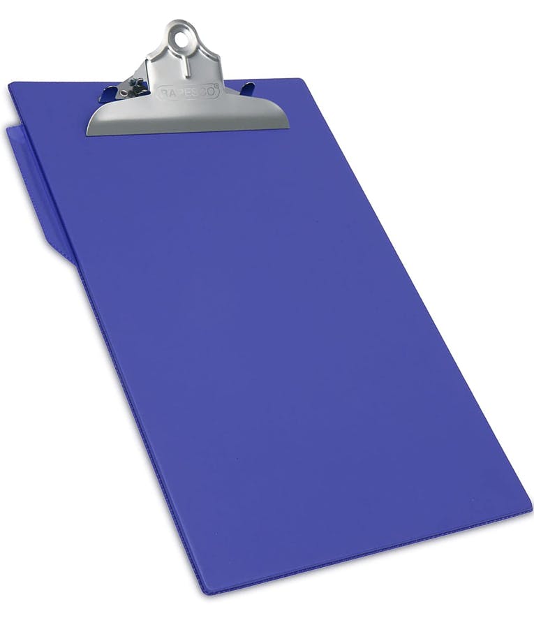 Rapesco Heavy Duty Hardboard Clipboard, A4+, Blue - Ντοσιέ Πιάστρα Μπλε χωρίς Καπάκι CD1000L2