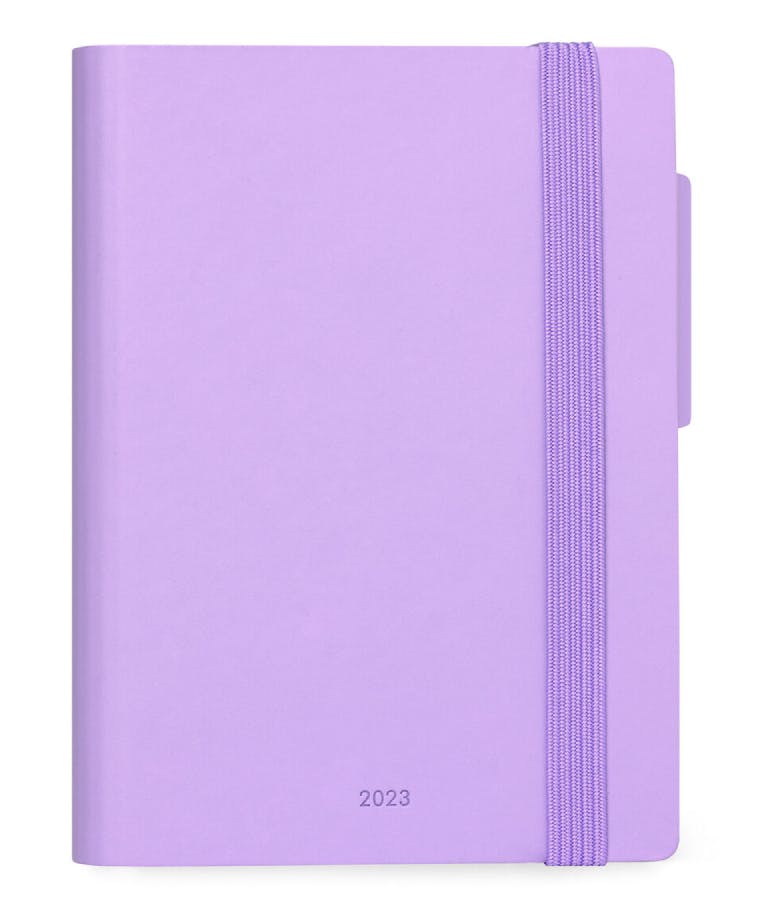 Legami Small Daily Diary 12 months Purple Ημερολόγιo Ετήσιο Ημερήσιο 12 μηνών Ιαν.2023-Δεκ2023 Μωβ 9,5x13.5 εκ AG2312046