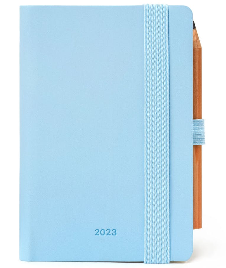 Legami Small Diary 12 months 2 Days/pg Sky Blue Ημερολόγιo Ετήσιο 2 ημερών ανα σελίδα Ιαν.2023-Δεκ2023 Γαλάζιο 7x10.5 AG2312008