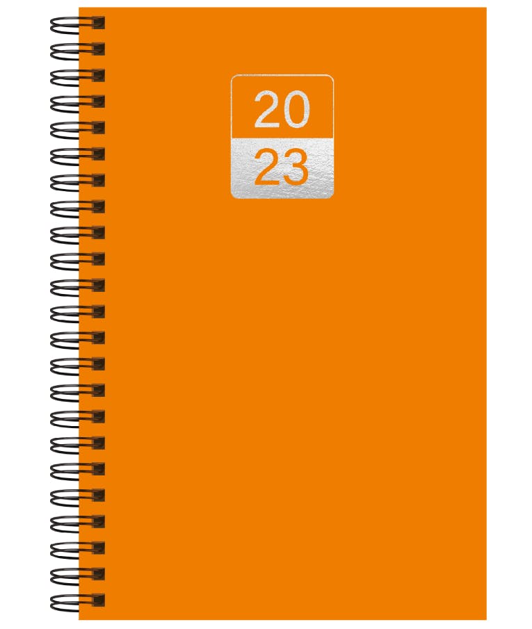 ΤΡΙΠΕΡΙΝΑΣ - Hμερήσιο Ημερολόγιο Σπιράλ 12x17 Triperinas PP POP  Διάφορα Χρώματα 001151