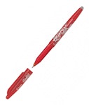 Pilot Στυλό Gel 0.7mm με Κόκκινο Mελάνι FriXion Ball BL-FR7-R που σβήνει