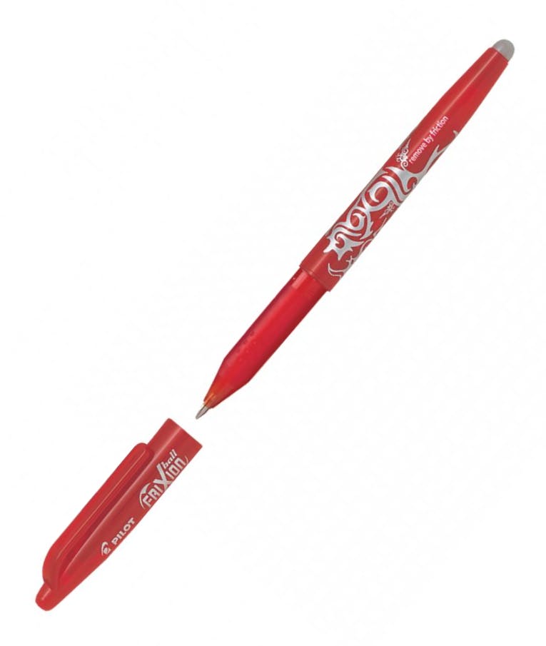 Pilot Στυλό Gel 0.7mm με Κόκκινο Mελάνι FriXion Ball BL-FR7-R που σβήνει