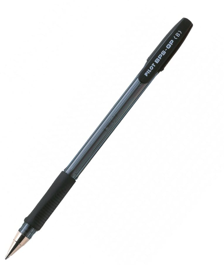 Pilot Στυλό Ballpoint 1.2mm Boad με Μαύρο Mελάνι και Καπάκι BPS-GP-BB