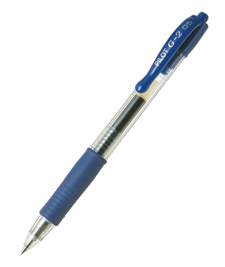 PILOT - Pilot G2 Στυλό Gel 0.5mm με Μπλε (Blue) Mελάνι και Κουμπί BL-G2-5-L
