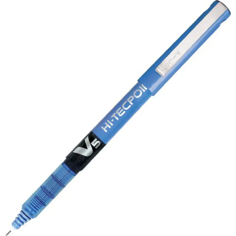 PILOT - Pilot Στυλό Rollerball 0.5mm Fine με Μπλε Mελάνι Hi-Tecpoint BX-V5-L