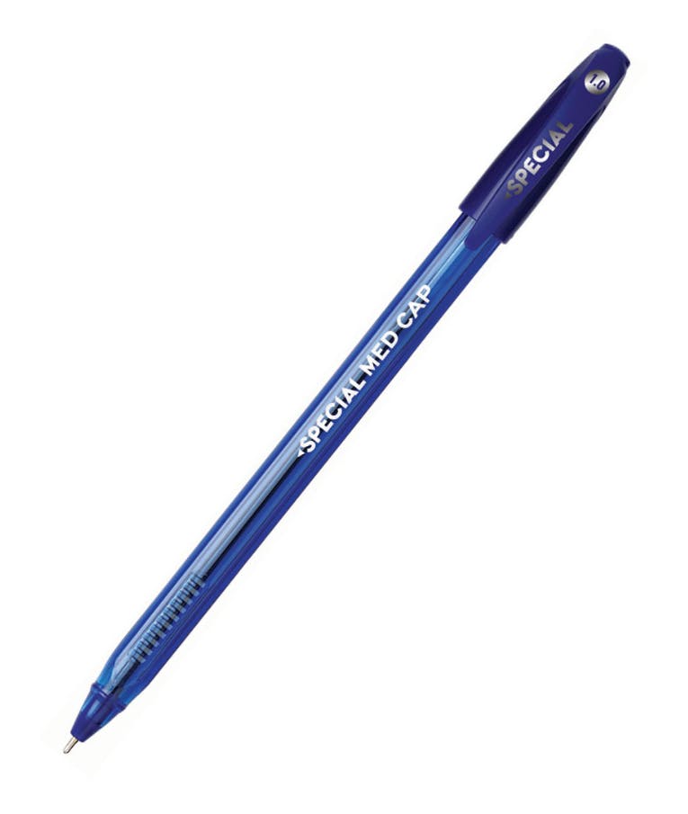 Typotrust Στυλό Ballpoint 1.0mm με Καπάκι και με Μπλε Mελάνι Special Cap SP1011003