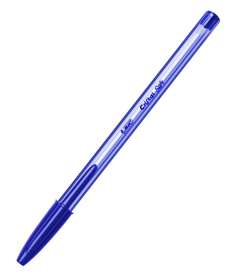 Bic Στυλό Ballpoint 1.2mm με Μπλε Mελάνι Cristal Soft 951434