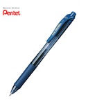 Pentel Στυλό 0.7mm με Σκουρο Μπλε (Blue Black) Mελάνι Energel Metal Tip με κουμπί BL107-CΑ