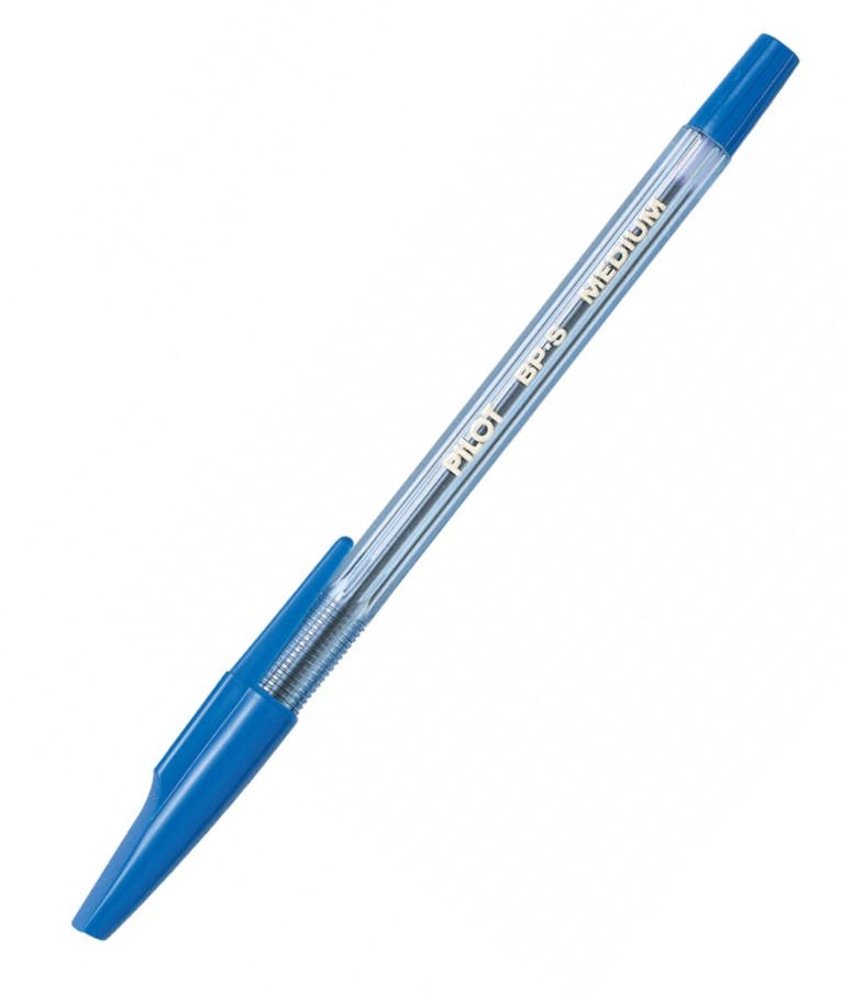 Pilot Στυλό Ballpoint 0.7 mm Medium με Μπλε Mελάνι BP-S-M-L με καπάκι