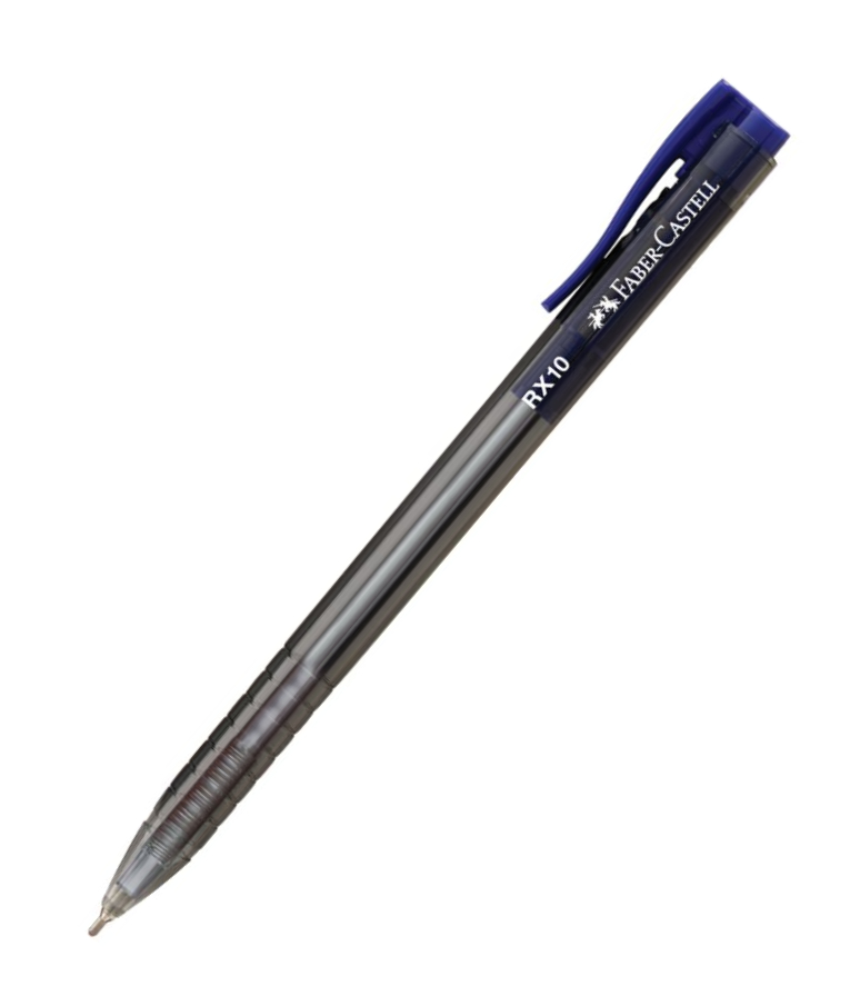 FABER CASTELL - Faber-Castell Στυλό Μπλε με Κουμπί 1.0 Semigel RΧ10 545551