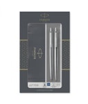 ΣΕΤ Στυλό + Μηχανικό Μολύβι 0.5mm Parker Jotter CR DUO Stainless Steel 1171.9026.08  2093256