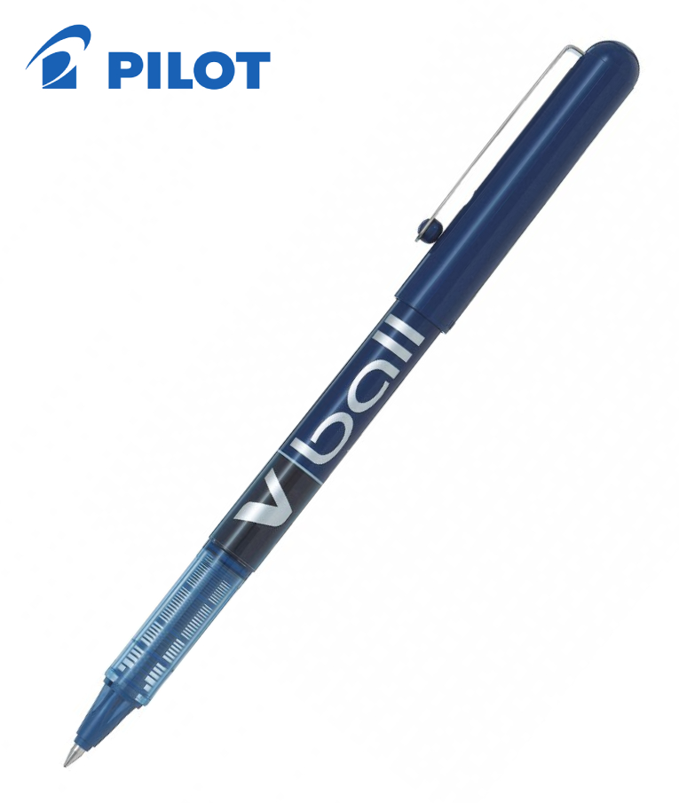 PILOT - Pilot Στυλό Rollerball 0.5mm με Μπλε Μελάνι V-Ball με Καπάκι BL-VB5-L