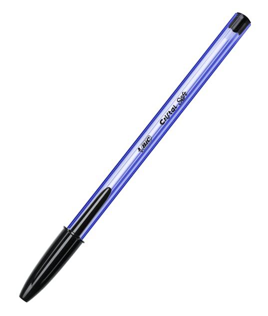 BIC - Bic Στυλό Ballpoint 1.2mm με Μαύρο Mελάνι Cristal Soft 951433