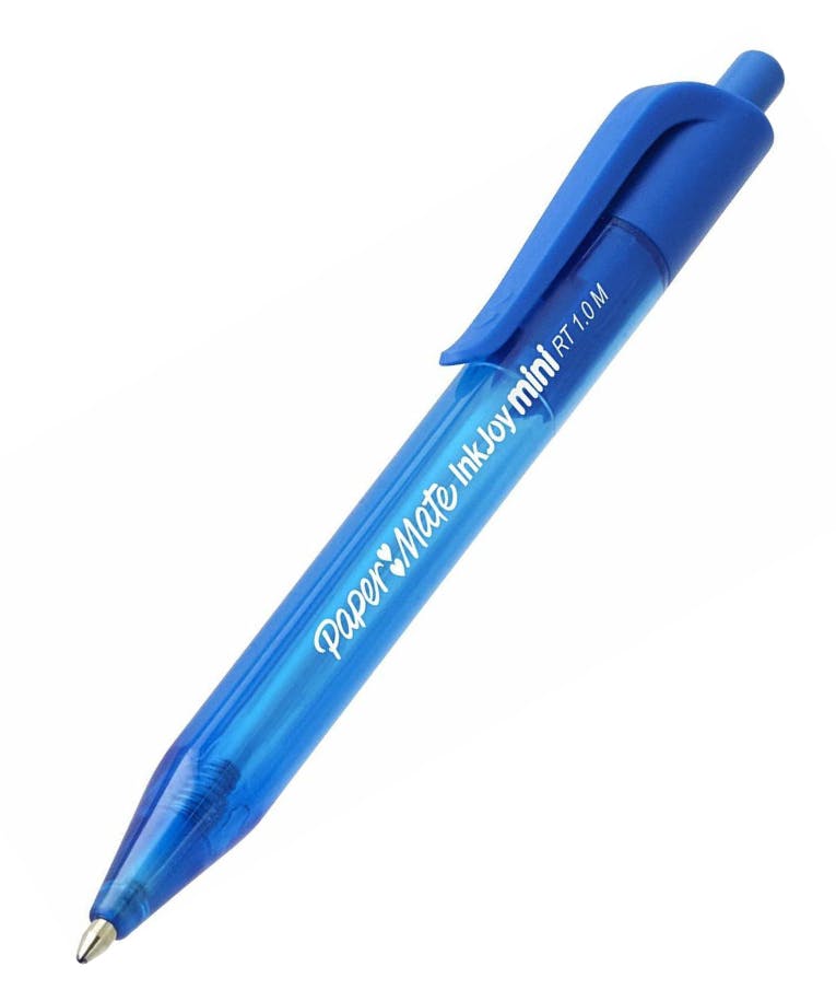 Papermate Στυλό Ballpoint 1.0mm με Μπλε Mελάνι Inkjoy Mini RT100