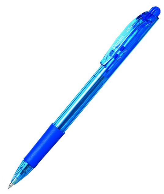 PENTEL - Pentel Στυλό Ballpoint 0.7mm με κουμπί Μπλέ BK417-C