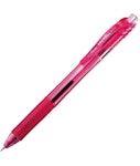 Στυλό Energel X με κουμπί 0.5 Metal Tip Υγρής Μελάνης Ροζ BLN105-P