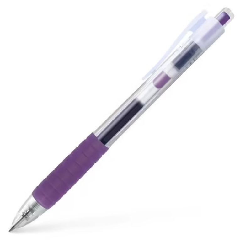 FABER CASTELL - Faber-Castell Στυλό Gel με Μωβ Μελάνι Fast Dry 640906
