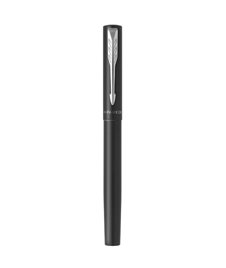 PARKER - Parker Στυλό Rollerball Vector XL Black CT με Μπλε Μελάνι F 0.5 2159774  + POUCH