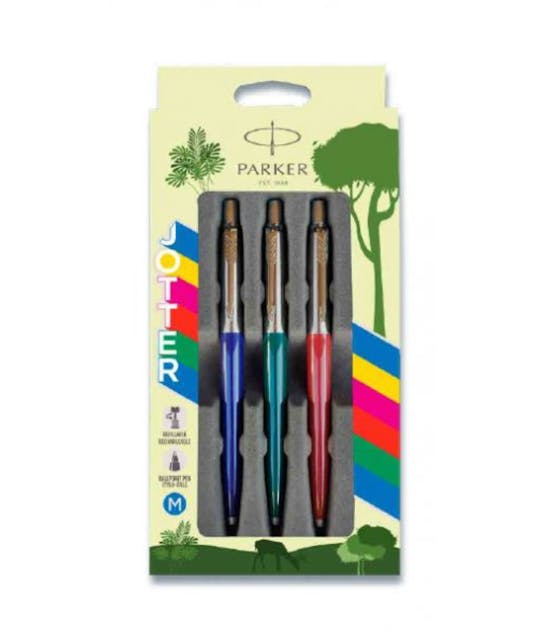 PARKER - Parker Jotter Origin Trio Σετ 3 στυλό Στυλό Μπλε Πράσινο Κόκκινο BP 2179929