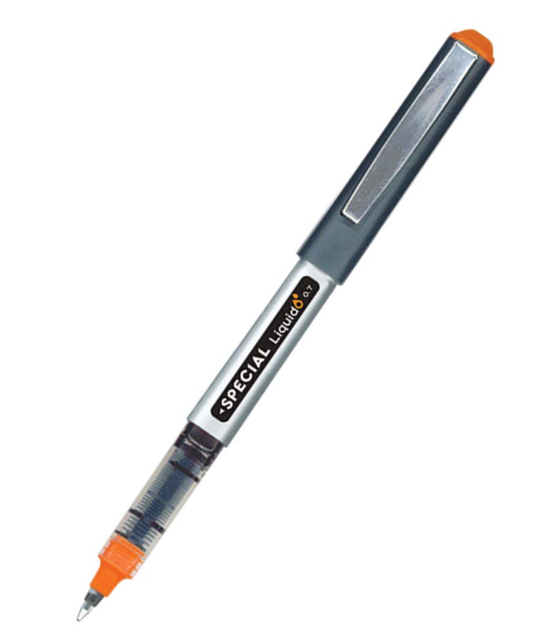 Typotrust Στυλό Ballpoint 0.7mm με Πορτοκαλί Mελάνι Special Liquid SP20007-06