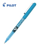 Pilot Στυλό Liquid Ink Rollerball 0.5mm με Γαλάζιο Μελάνι V-Ball με Καπάκι BL-VB5-LB