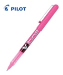 Pilot Στυλό Liquid Ink Rollerball 0.5mm με Ροζ Μελάνι V-Ball με Καπάκι BL-VB5-P