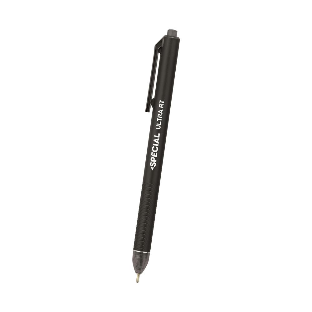 Typotrust Στυλό Ballpoint 1.0mm με Μαύρο Mελάνι Ultra RT με Κουμπί SP10410-01