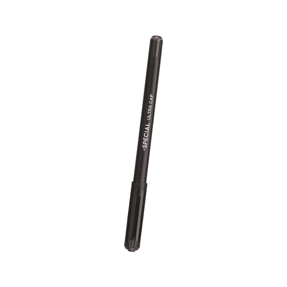Typotrust Στυλό Ballpoint 1.0mm με Μαύρο Mελάνι Ultra Cap SP10310-01