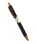 Στυλό GLITTER BLACK  PEN Μαύρο (με Μπλε μελάνι)  Gim  300-30108