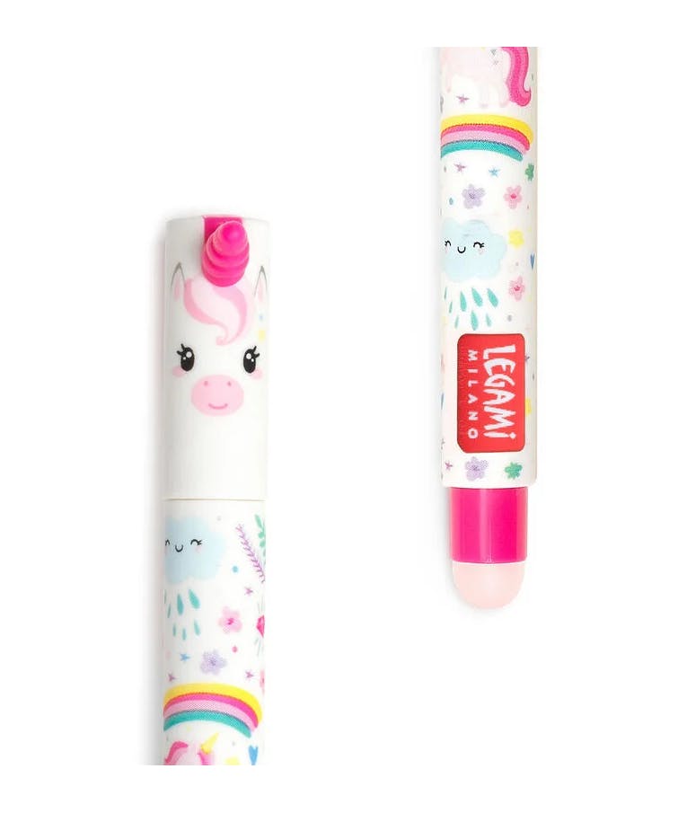 LEGAMI - Legami Erasable Gel Pen UNICORN Στυλό που Σβήνει Ροζ Μελάνι 0.7mm EP0013