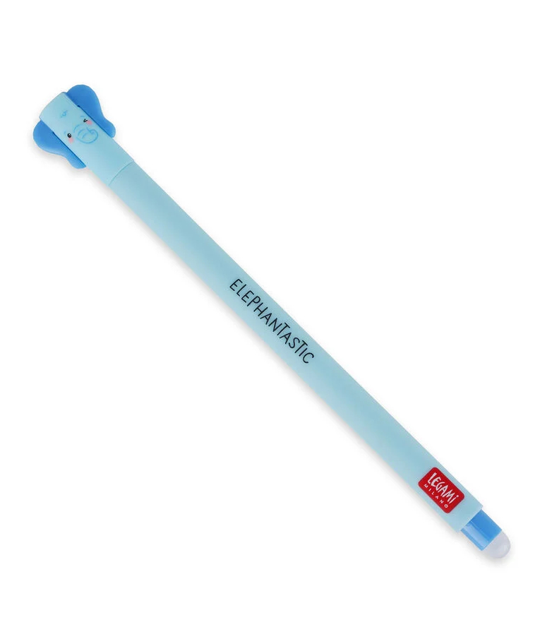 LEGAMI - Legami Erasable Gel Pen ELEPHANT Στυλό που Σβήνει Μπλε Μελάνι 0.7mm EP0018