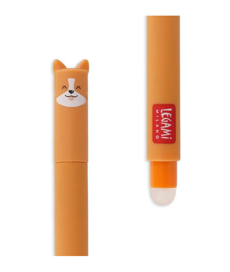 LEGAMI - Legami Erasable Gel Pen CORGI Στυλό που Σβήνει Μαύρο Μελάνι 0.7mm EP0020