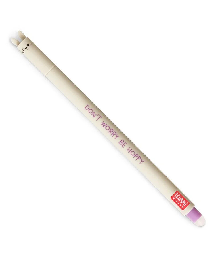 LEGAMI - Legami Erasable Gel Pen BUNNY Στυλό που Σβήνει Μωβ Μελάνι 0.7mm EP0011