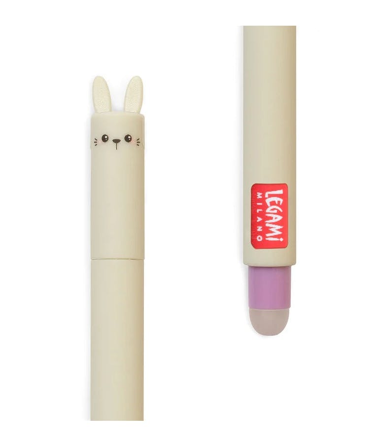 LEGAMI - Legami Erasable Gel Pen BUNNY Στυλό που Σβήνει Μωβ Μελάνι 0.7mm EP0011