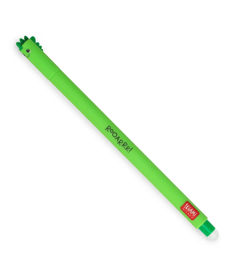 LEGAMI - Legami Erasable Gel Pen DINO Στυλό που Σβήνει Πράσινο Μελάνι 0.7mm EP0007