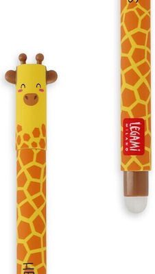 LEGAMI - Legami Erasable Gel Pen GIRAFFE Στυλό που Σβήνει Μαύρο Μελάνι 0.7mm EP0019