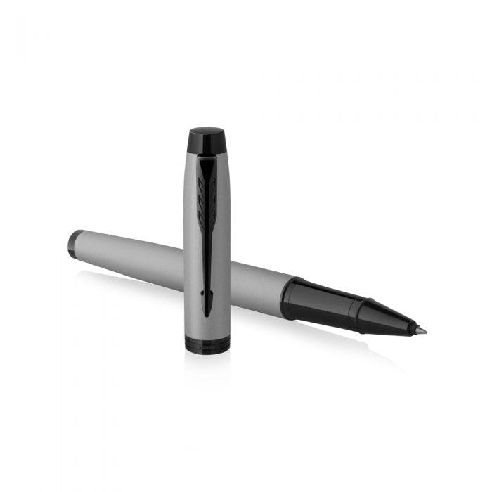 PARKER - Parker IM Core Metal Grey Ring Set Rollerball and Notebook - Σετ Στυλό Rollerball και Σημειωματάριο