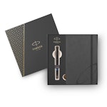 Parker IM Marine Blue Ring Set Rollerball and Notebook - Σετ Στυλό Rollerball και Σημειωματάριο