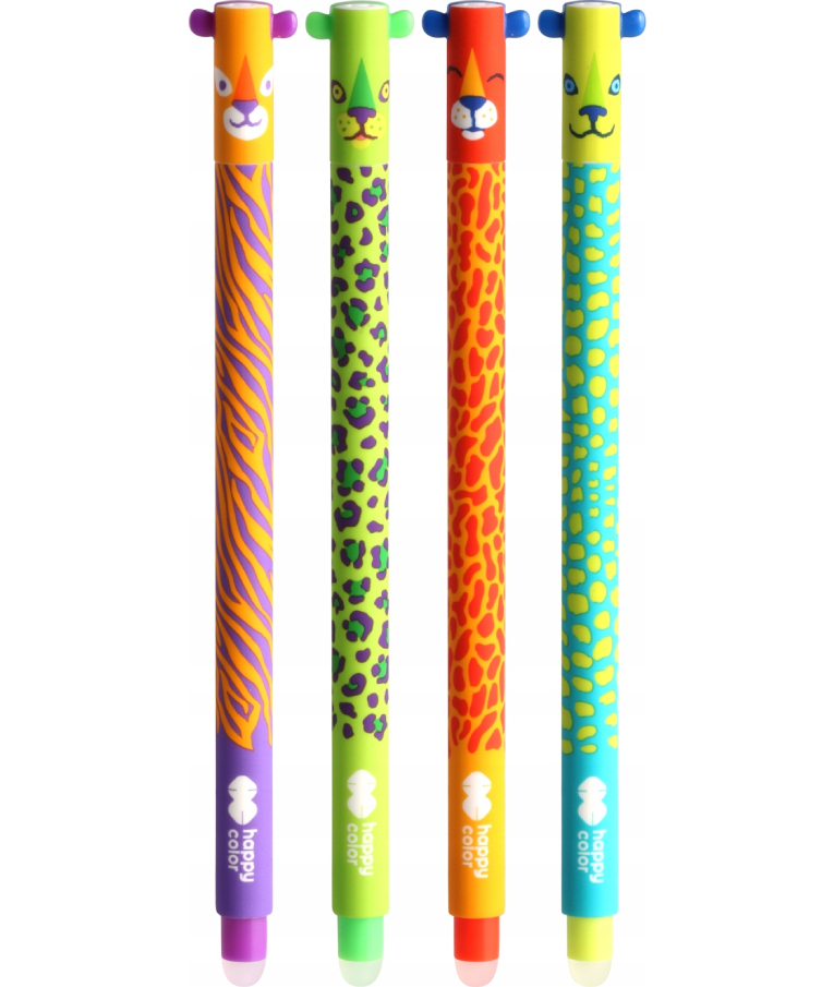 M&G - Happy Color Erasable Gel Pen EARS WILD Στυλό που Σβήνει Μπλε Μελάνι 0.5mm 015498