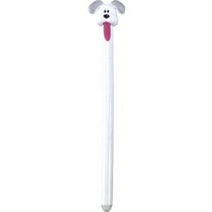 Gim Erasable Gel Pen DOG WHITE Στυλό που Σβήνει Μπλε Μελάνι 300-01201