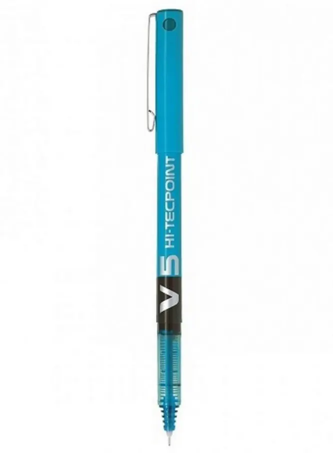 PILOT - Pilot Στυλό Rollerball 0.5mm Fine με Σιελ Mελάνι Hi-Tecpoint BX-V5-LB