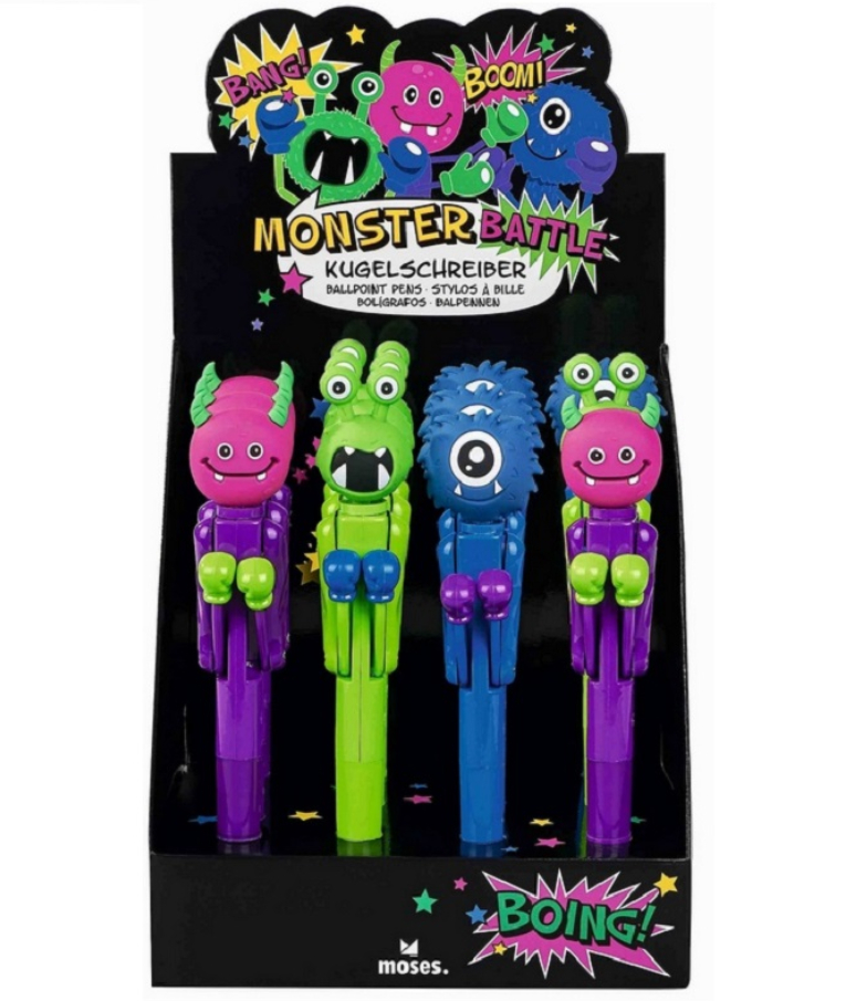 MOSES - Moses Pen Monster-Battle Display Στυλό Μ26204