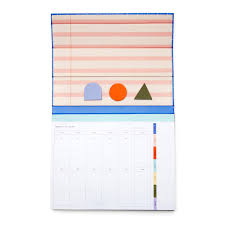 KIKKERLAND -  Magnetic Weekly Desk Planner - Μαγνητικό Εβδομαδιαίο Πλάνο-Ημερολόγιο  12 μηνών  24x17.8 cm  INK05-F