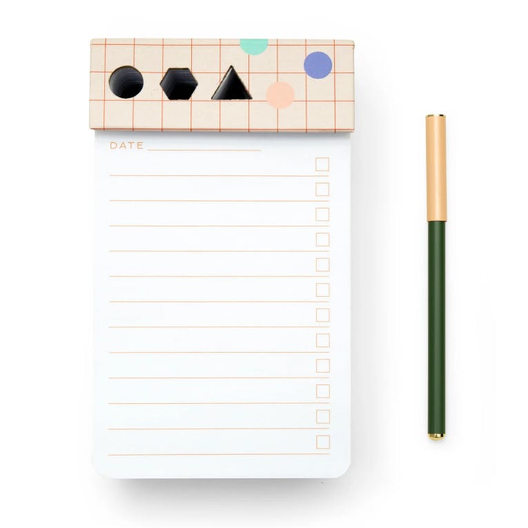 KIKKERLAND -  Desk Jotter Pad and Pen - Κύβος Σημειώσεων 576 σελίδων με Στυλό 17x10.2cm  INK06-F