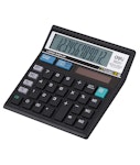 Deli Calculator 39231 Αριθμομηχανή Κομπιουτεράκι 12 ψηφίων Ηλίου/Μπαταρίας Μαύρο 231.39231