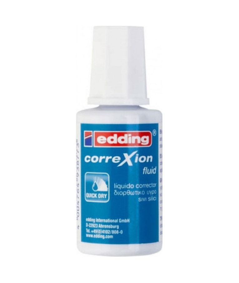 EDDING - Edding Correxion Fluid Διορθωτικό Υγρό Blanco 20ml 4-7720049