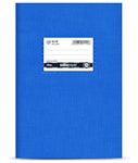 Τετράδιο ριγέ 50 φύλλων EX-COLOR Πλαστικό SALKO 17x25cm Β5 ΡΙΓΕ Μπλε 1140