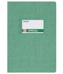 Μαθητικό Τετράδιο Καρφίτσα 50 φύλλων Ριγέ Β5 17Χ25  SPECIAL JEANS Typotrust Πράσινο 4165